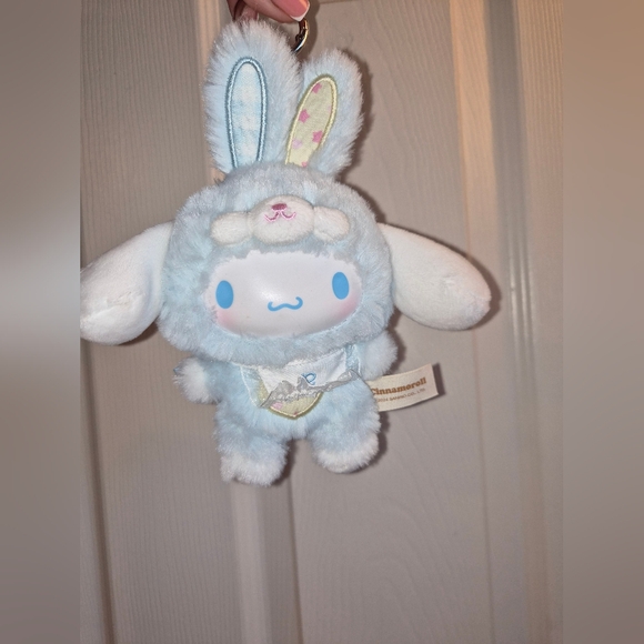 Sanrio Cinnamoroll Latte Baby Plush Keychain TOPTOY Gen 3 Confirmed - Picture 2 of 6